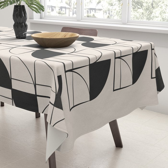 Lines in Motion 9 Tablecloth Gallery Image 3