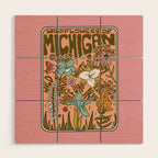 Michigan Wildflowers Wood Wall Art Gallery Image 1