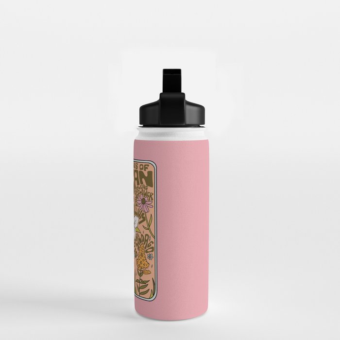 Michigan Wildflowers Water Bottle Gallery Image 2