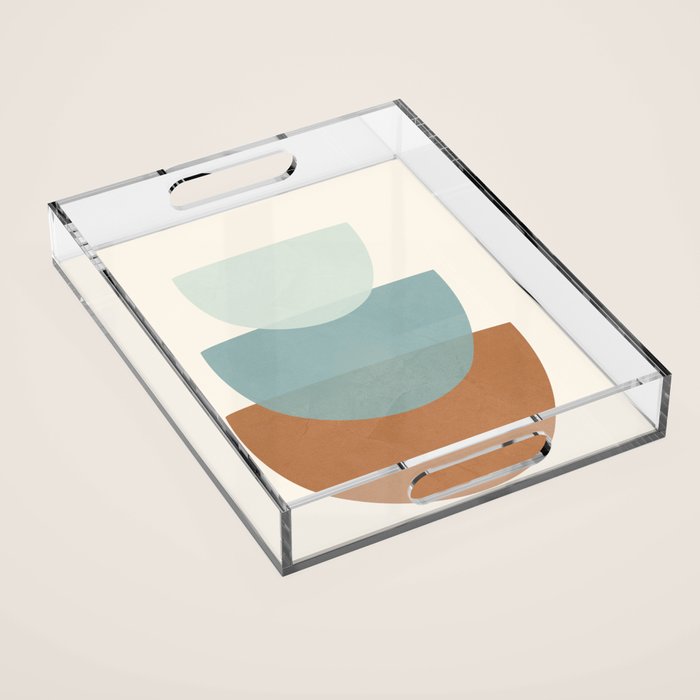 Azzurro Shapes No 56 Acrylic Tray Gallery Image 1