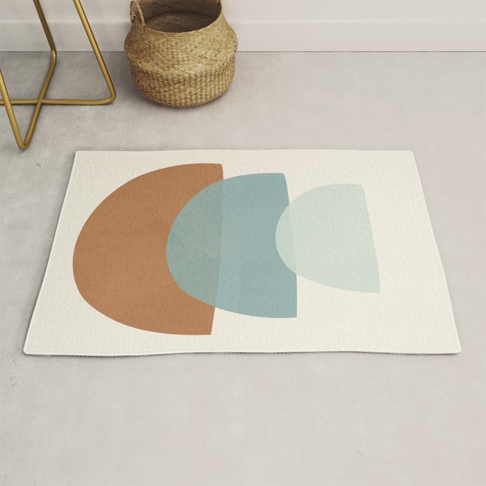 Azzurro Shapes No 56 Rug Gallery Image 1