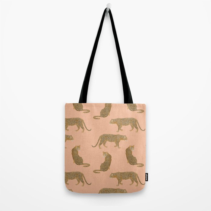 sunset leopards Tote Bag Gallery Image 2