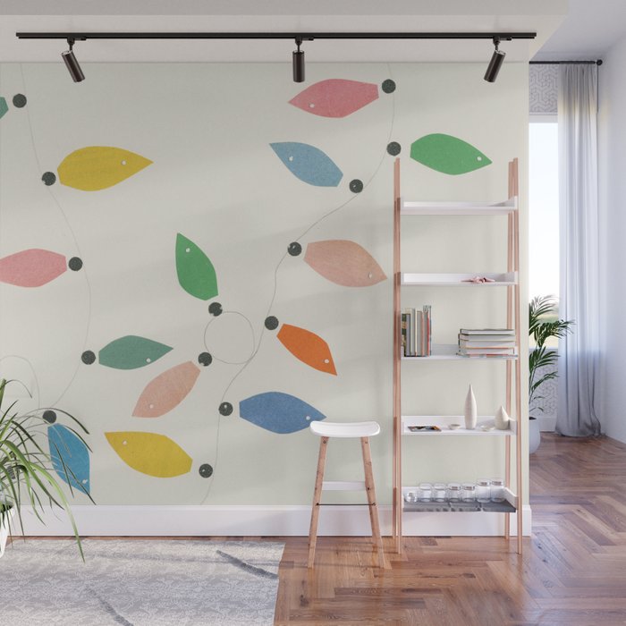 Fairy Lights Wall Mural Gallery Image 1