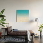 Winter Horizon on a Clear Day Wood Wall Art Gallery Image 2