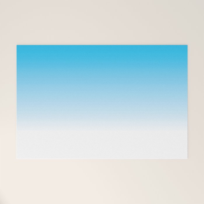 Winter Horizon on a Clear Day Welcome Mat Gallery Image 1