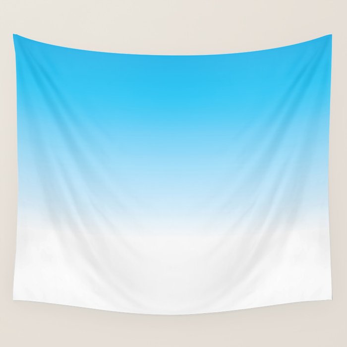 Winter Horizon on a Clear Day Wall Tapestry Gallery Image 1