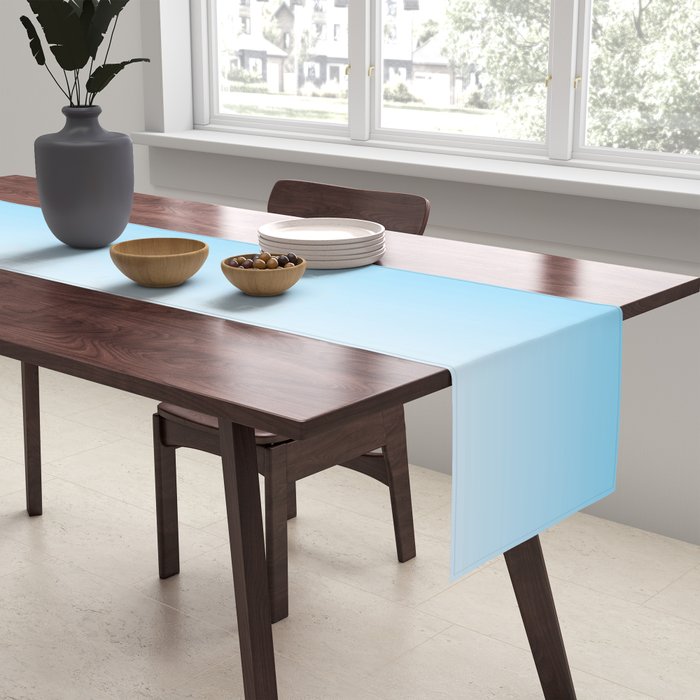 Winter Horizon on a Clear Day Table Runner Gallery Image 2