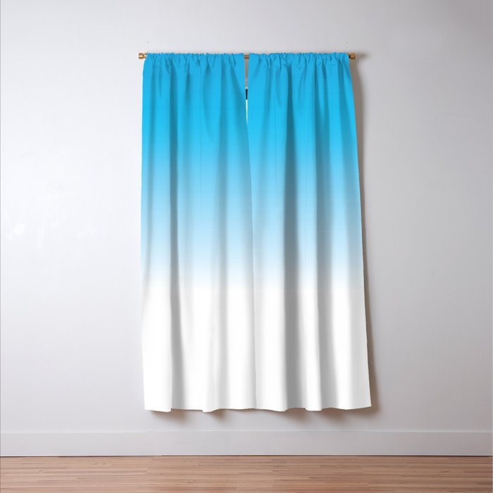 Winter Horizon on a Clear Day Window Curtain Gallery Image 3