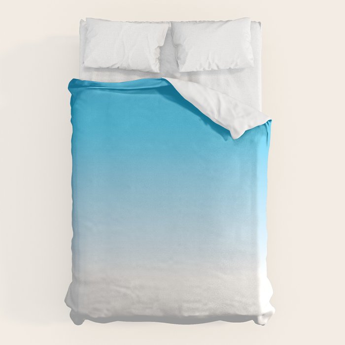 Winter Horizon on a Clear Day Duvet Cover Gallery Image 6
