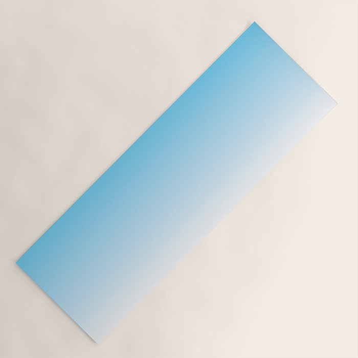 Winter Horizon on a Clear Day Yoga Mat Gallery Image 1