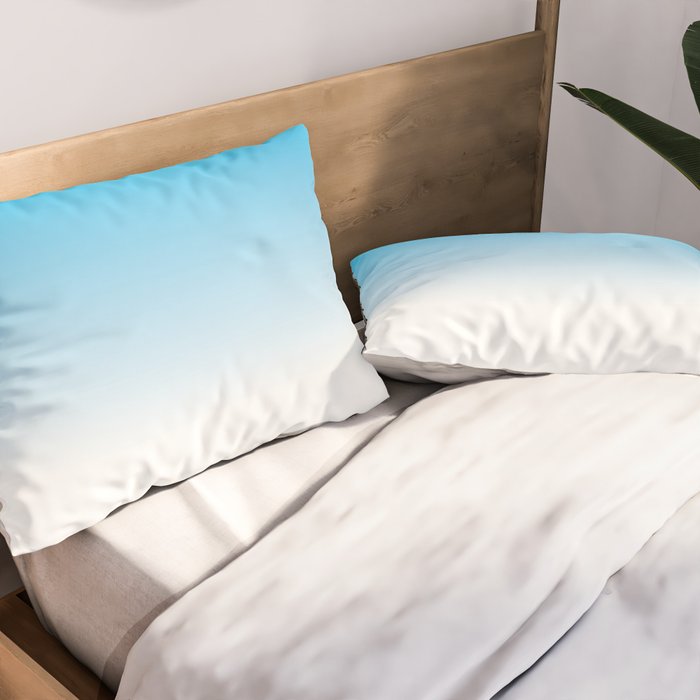 Winter Horizon on a Clear Day Pillow Sham Gallery Image 2
