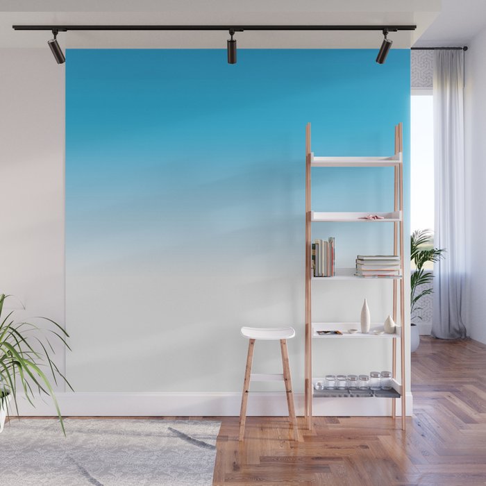 Winter Horizon on a Clear Day Wall Mural Gallery Image 1