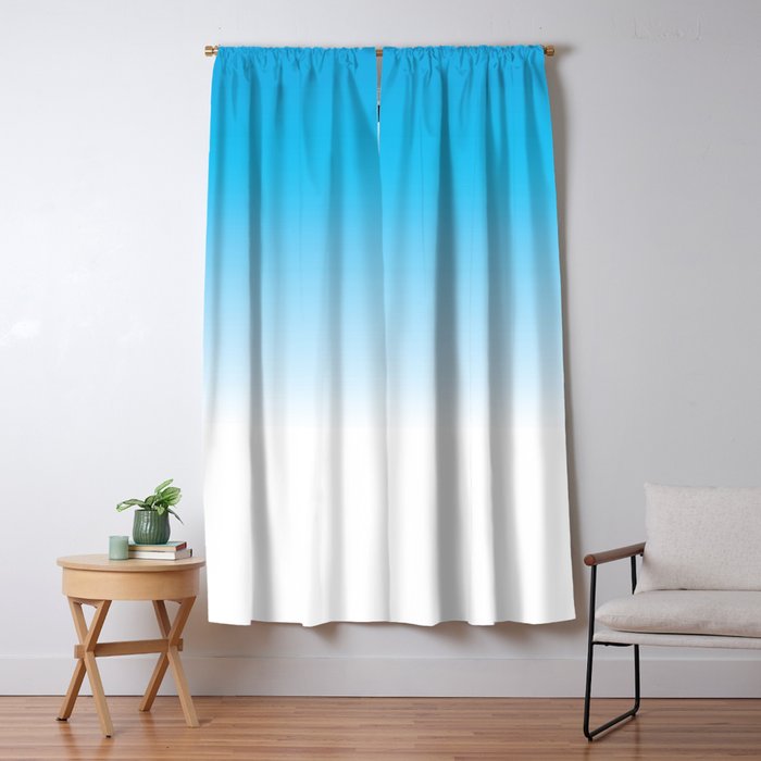 Winter Horizon on a Clear Day Window Curtain Gallery Image 5