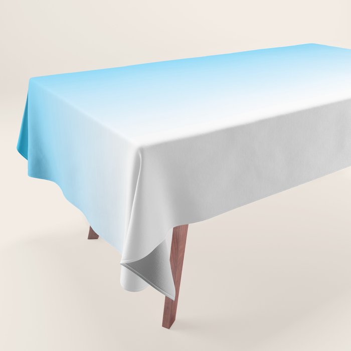 Winter Horizon on a Clear Day Tablecloth Gallery Image 1