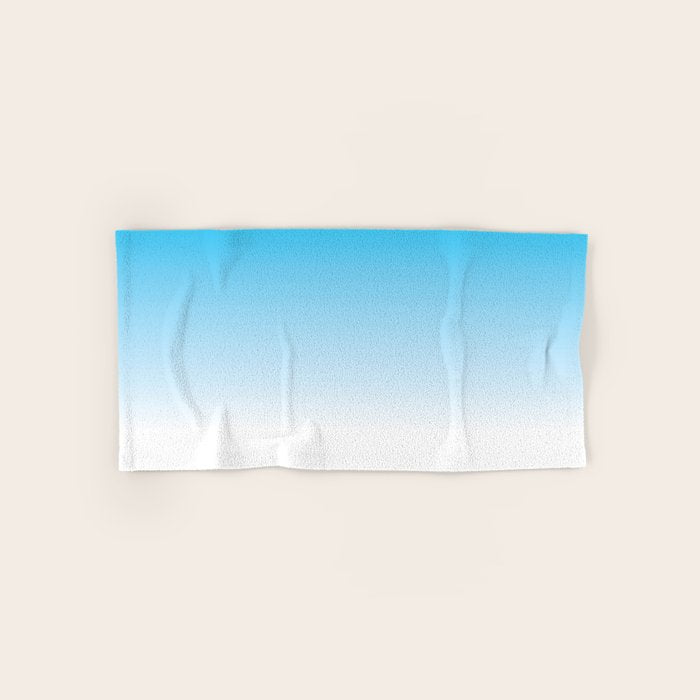 Winter Horizon on a Clear Day Bath Towel Gallery Image 1