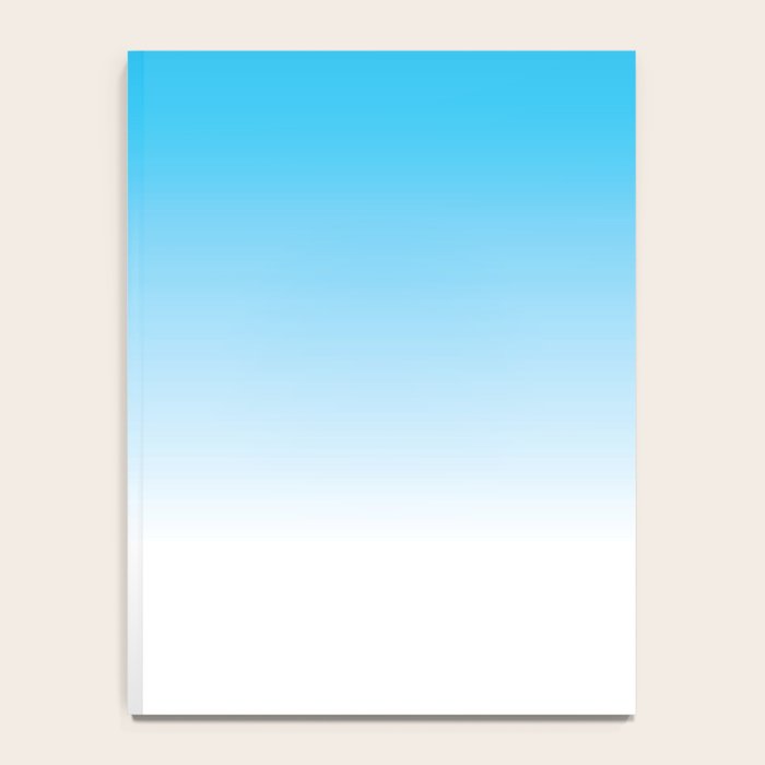 Winter Horizon on a Clear Day Notebook Gallery Image 4
