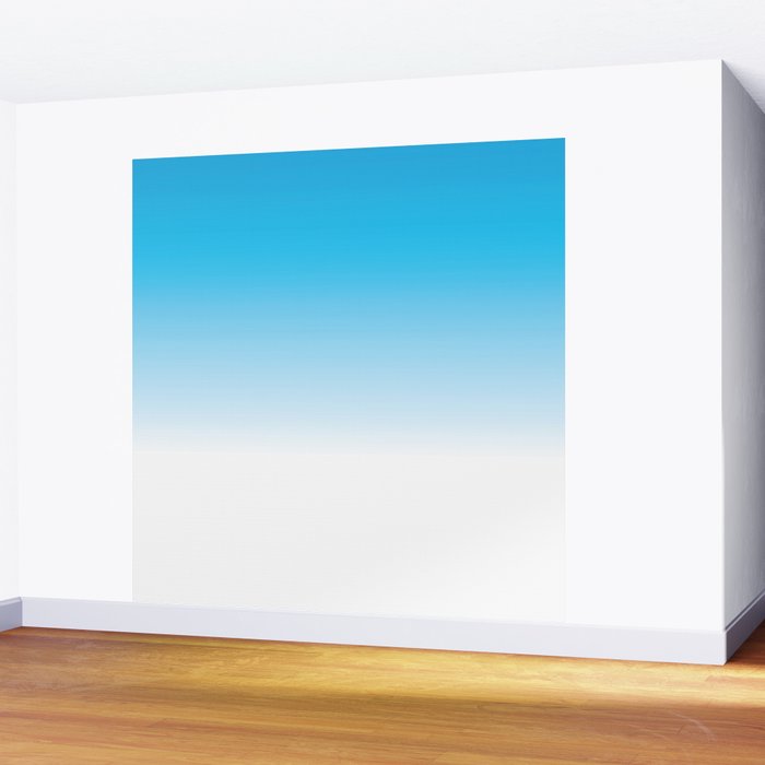 Winter Horizon on a Clear Day Wall Mural Gallery Image 2