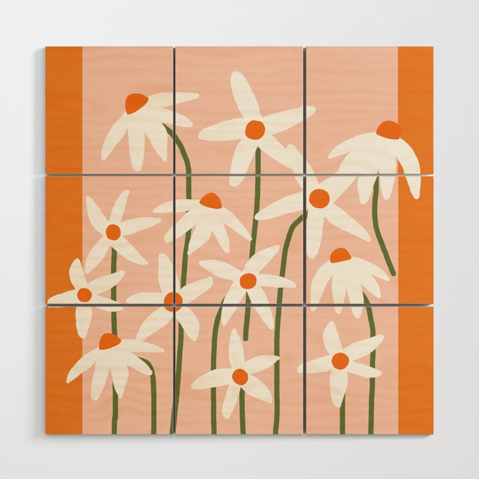 Flower Market - Echinacea #1 Wood Wall Art Gallery Image 1