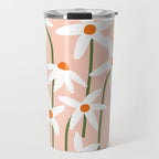 Flower Market - Echinacea #1 Travel Mug Gallery Image 1