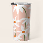 Flower Market - Echinacea #1 Travel Mug Gallery Image 3