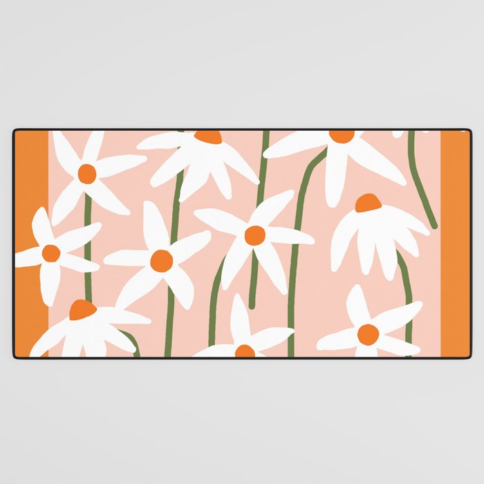 Flower Market - Echinacea #1 Desk Mat Gallery Image 3