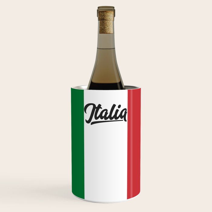 Italian Flag Wine Chiller Gallery Image 1