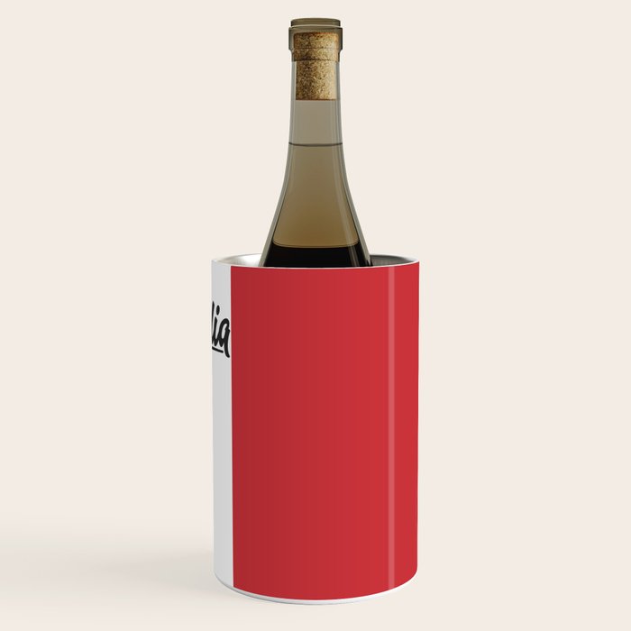 Italian Flag Wine Chiller Gallery Image 3