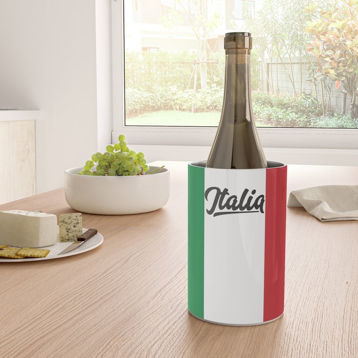 Italian Flag Wine Chiller Gallery Image 4