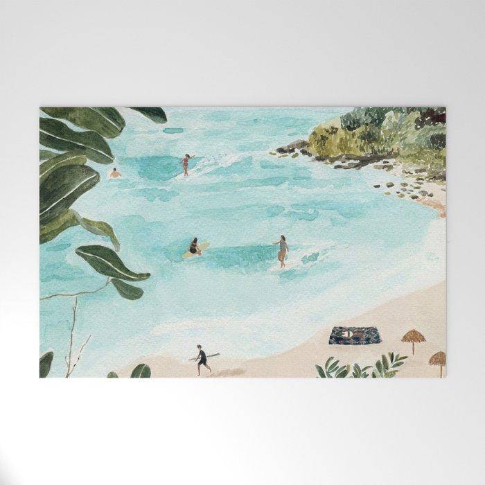 Sunny Beach Welcome Mat Gallery Image 1