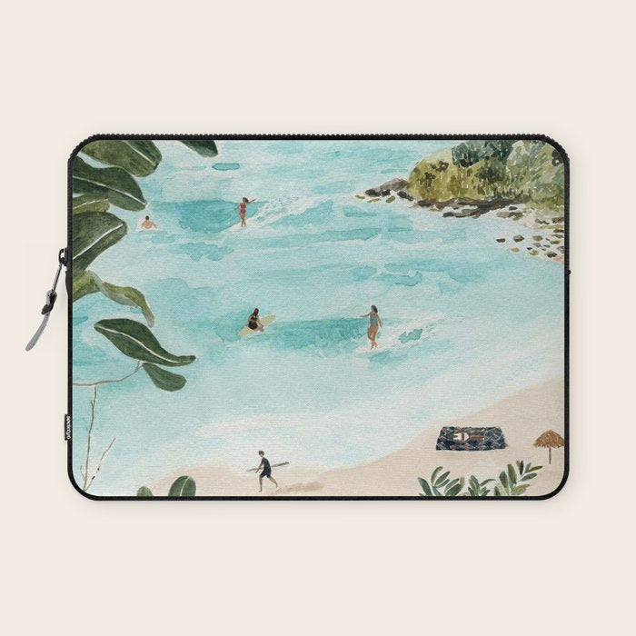 Sunny Beach Laptop Sleeve Gallery Image 1