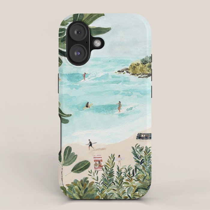 Sunny Beach iPhone Case Gallery Image 1