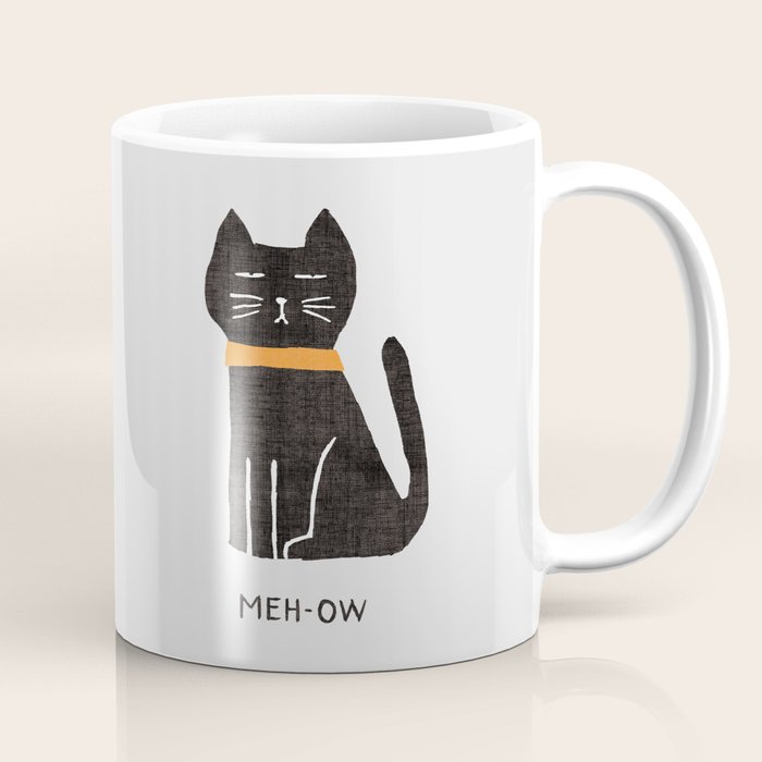 Meh-ow Coffee Mug Gallery Image 1