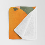 fresh citrus Throw Blanket Gallery Image 3