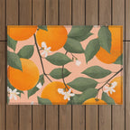 fresh citrus Outdoor Rug Gallery Image 1