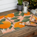 fresh citrus Outdoor Rug Gallery Image 2