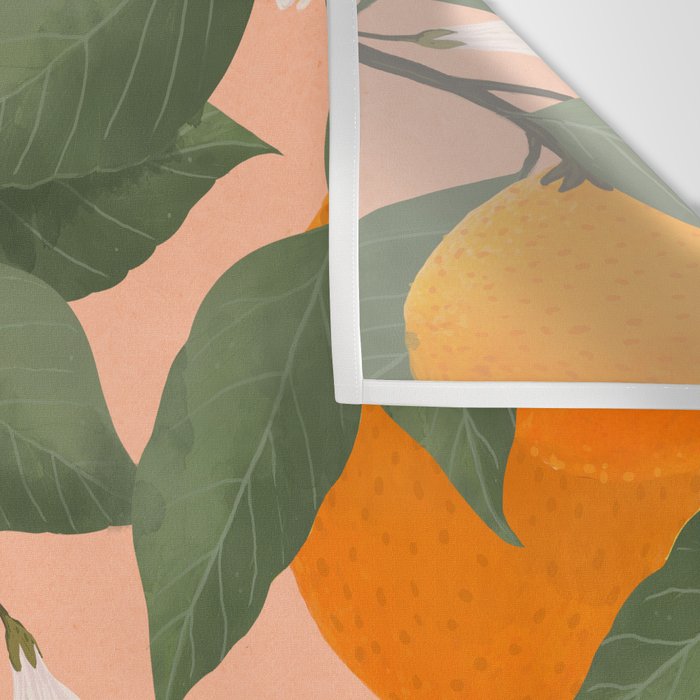 fresh citrus Wall Tapestry Gallery Image 3