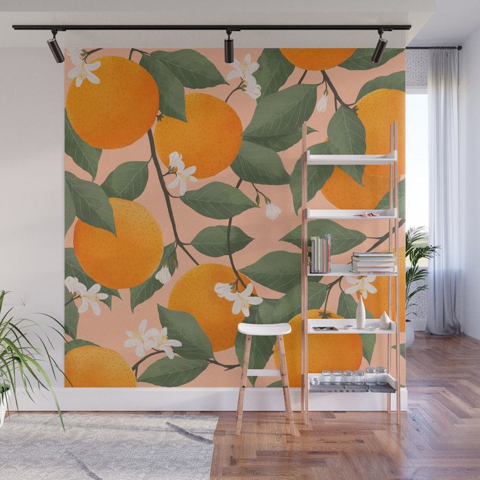 fresh citrus Wall Mural Gallery Image 1