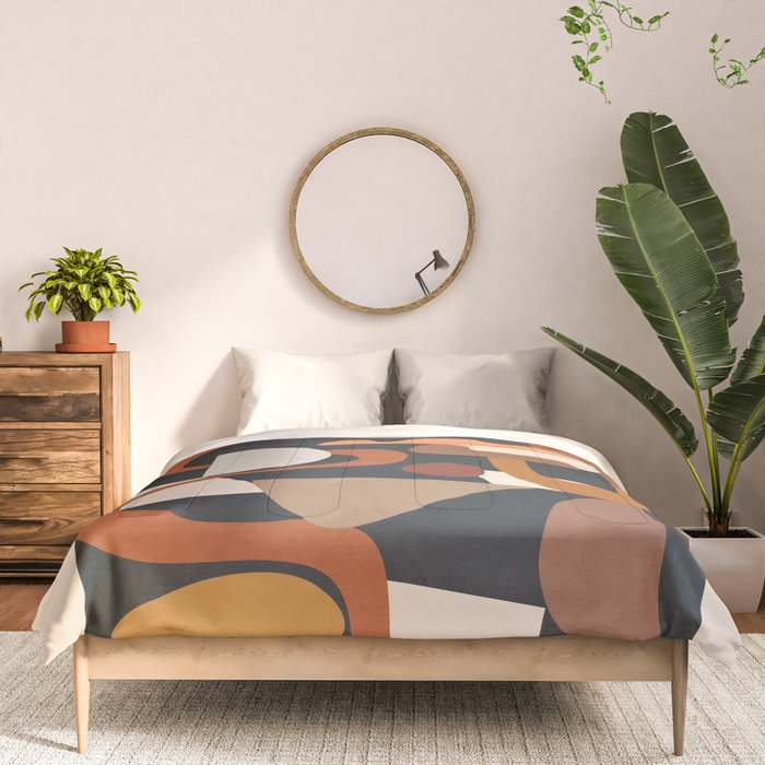 Modern Abstract Art 45 Comforter Gallery Image 3