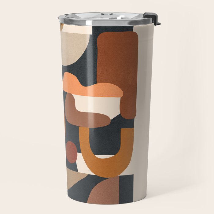 Modern Abstract Art 45 Travel Mug Gallery Image 2