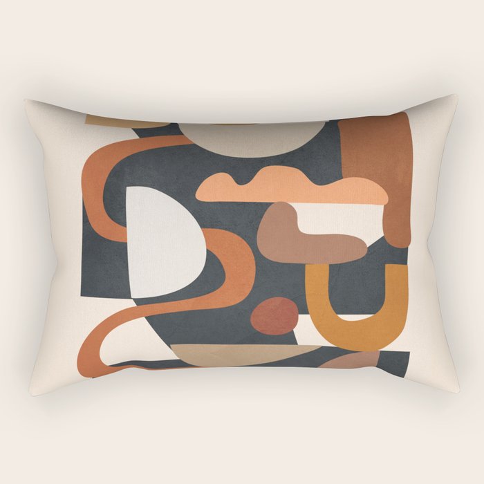 Modern Abstract Art 45 Rectangular Pillow Gallery Image 1