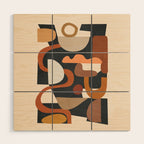 Modern Abstract Art 45 Wood Wall Art Gallery Image 1