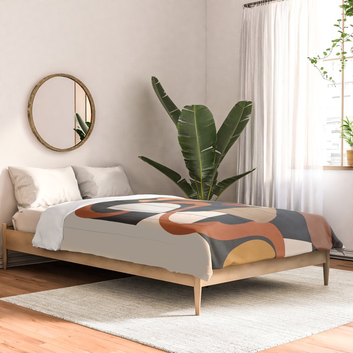 Modern Abstract Art 45 Comforter Gallery Image 2
