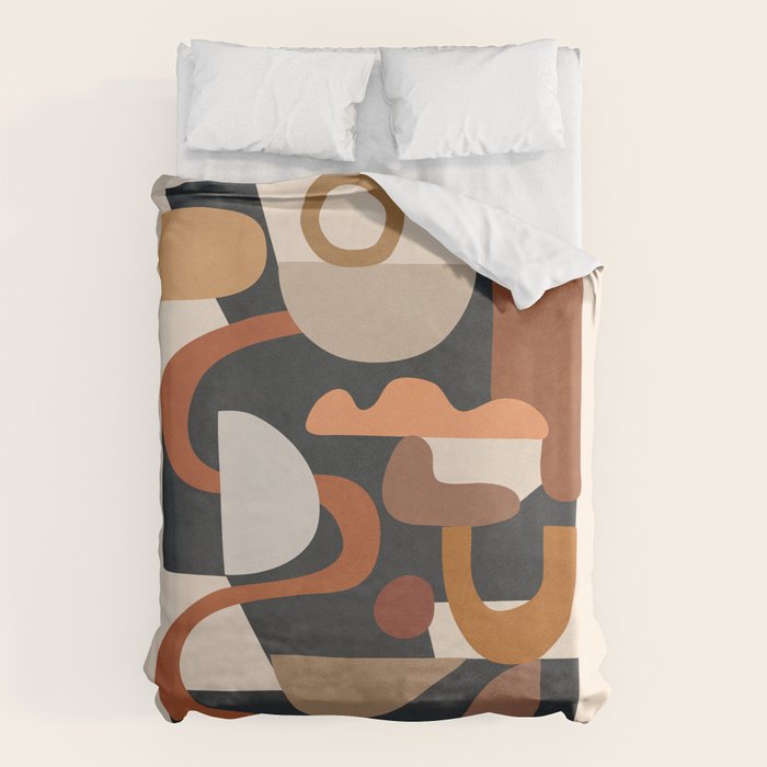 Modern Abstract Art 45 Duvet Cover Gallery Image 1