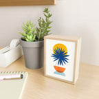 Abstract Tropical Sunset / Mid Century Series Mini Art Print Gallery Image 2