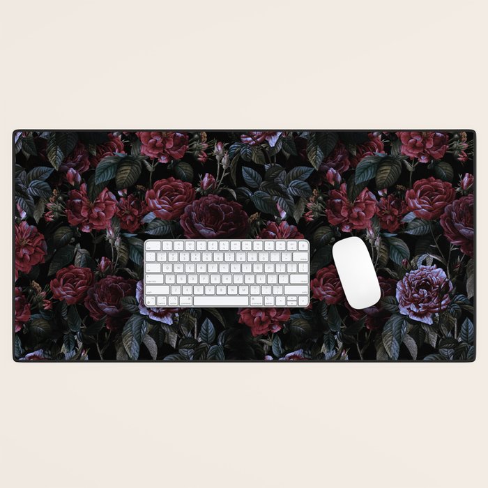 Roses Moon Garden Desk Mat Gallery Image 1