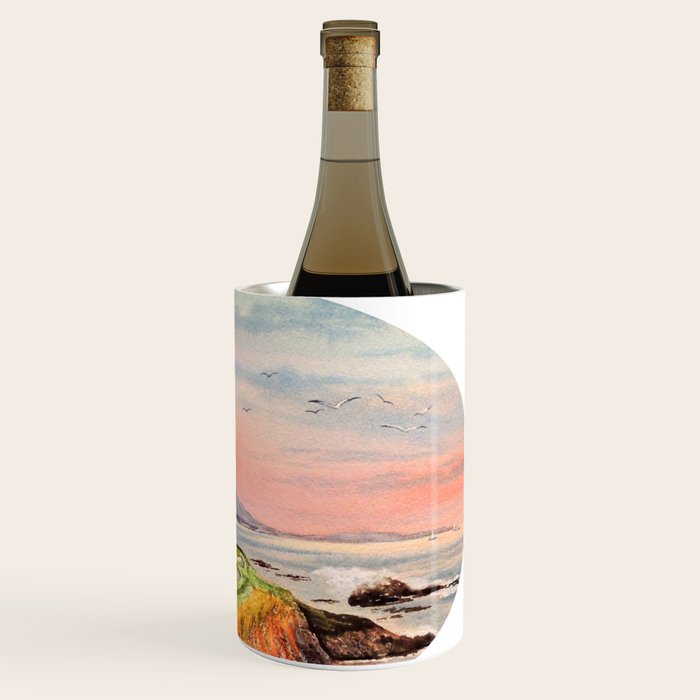 Pebble Beach Golf Course Hole 7 Wine Chiller Gallery Image 3