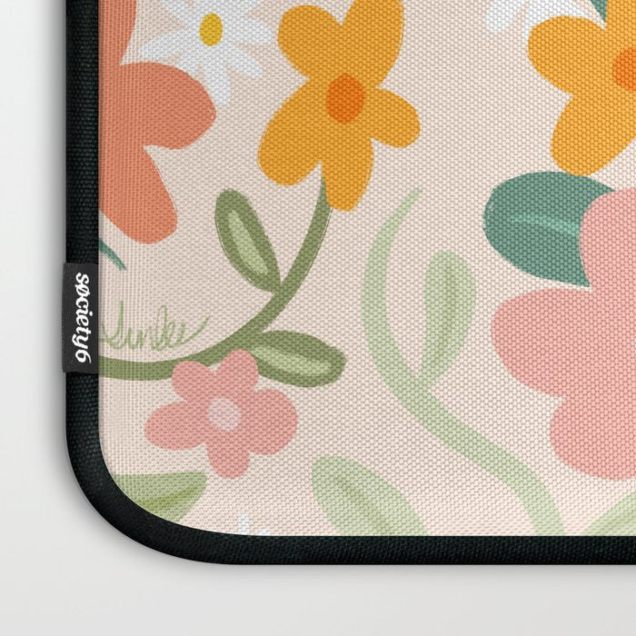 Bold Flowers Laptop Sleeve Gallery Image 3