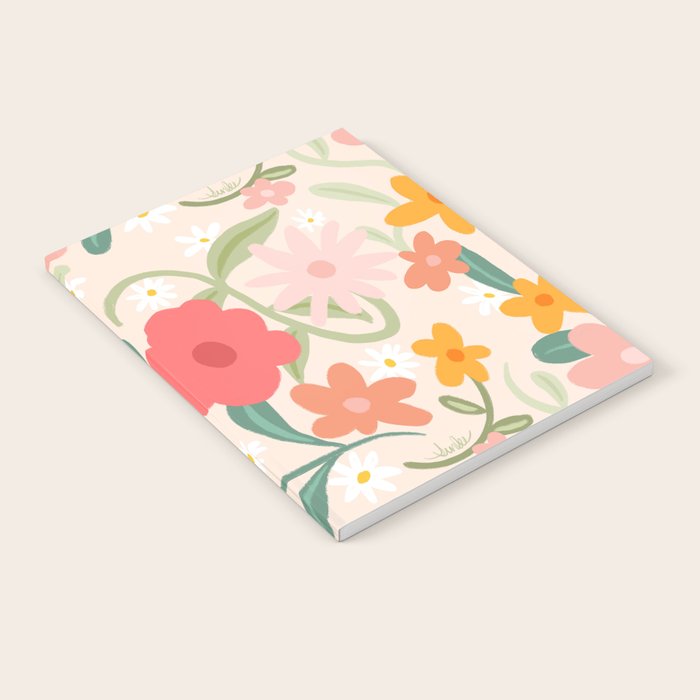 Bold Flowers Notebook Gallery Image 1