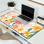 Bold Flowers Desk Mat Gallery Image 2