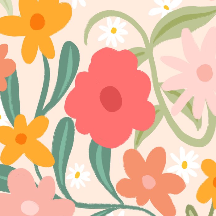 Bold Flowers Coffee Mug Gallery Image 2